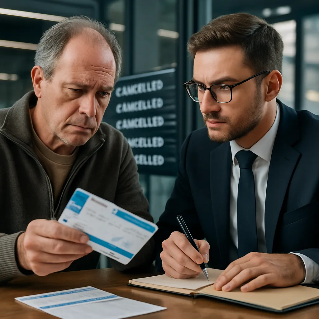 Cómo reclamar vuelos cancelados por huelga general