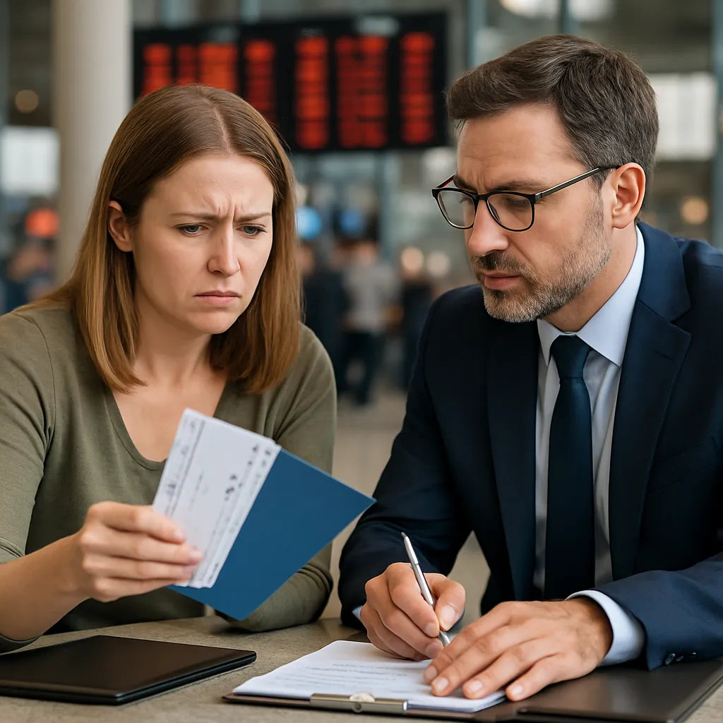 Cómo reclamar si la aerolínea ofrece un bono en lugar de dinero