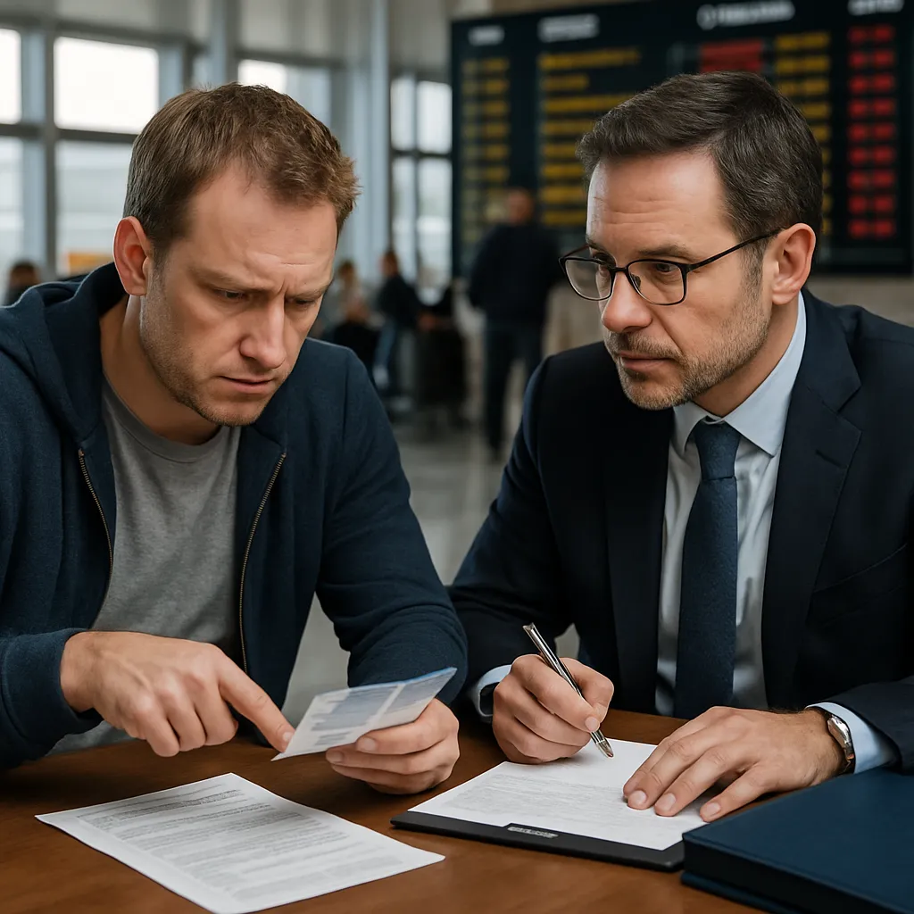 Cómo reclamar vuelos con salida desde Madrid y escala en París