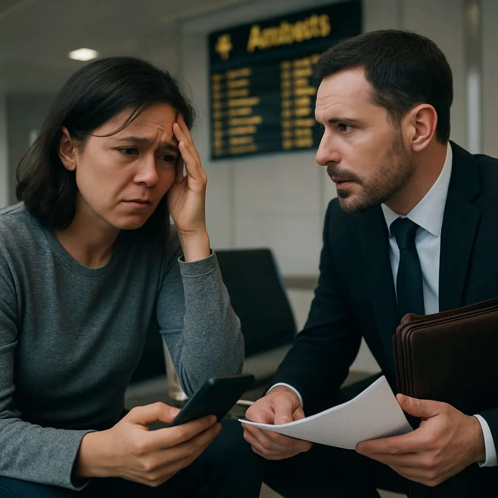 Qué pasa cuando te retienen en el control de fronteras de Barajas