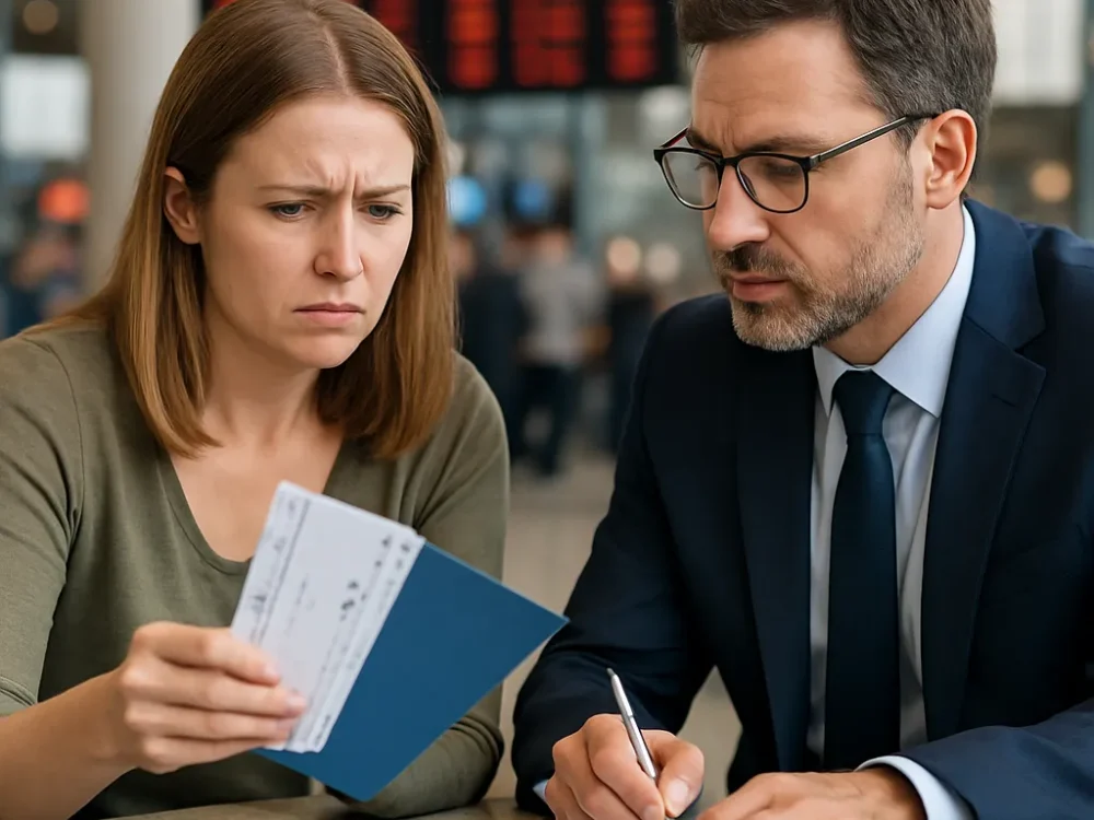 Cómo reclamar si la aerolínea ofrece un bono en lugar de dinero