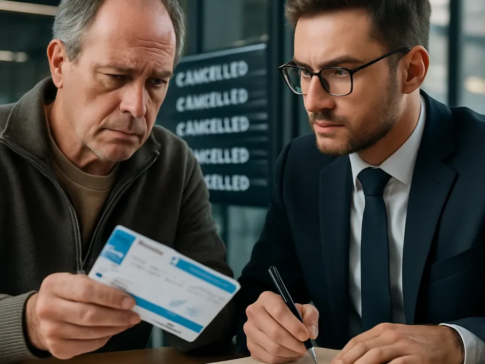 Cómo reclamar vuelos cancelados por huelga general